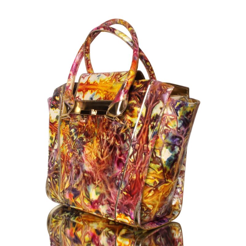 13015-08-handbag-genuine-leather-flower-print-joaquim-ferrer-left